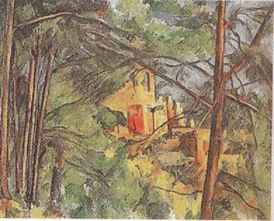 Paul Cezanne View of Chateau Noir (mk35) Germany oil painting art